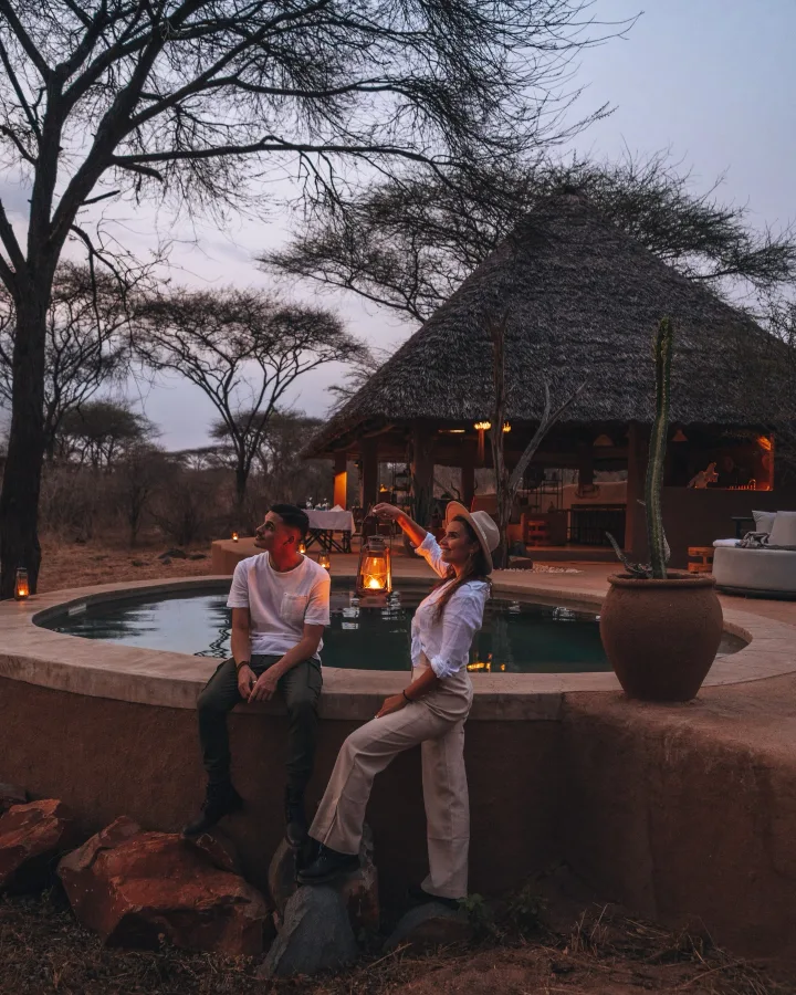 Exterior of Asanja Ndembo in Ruaha National Park