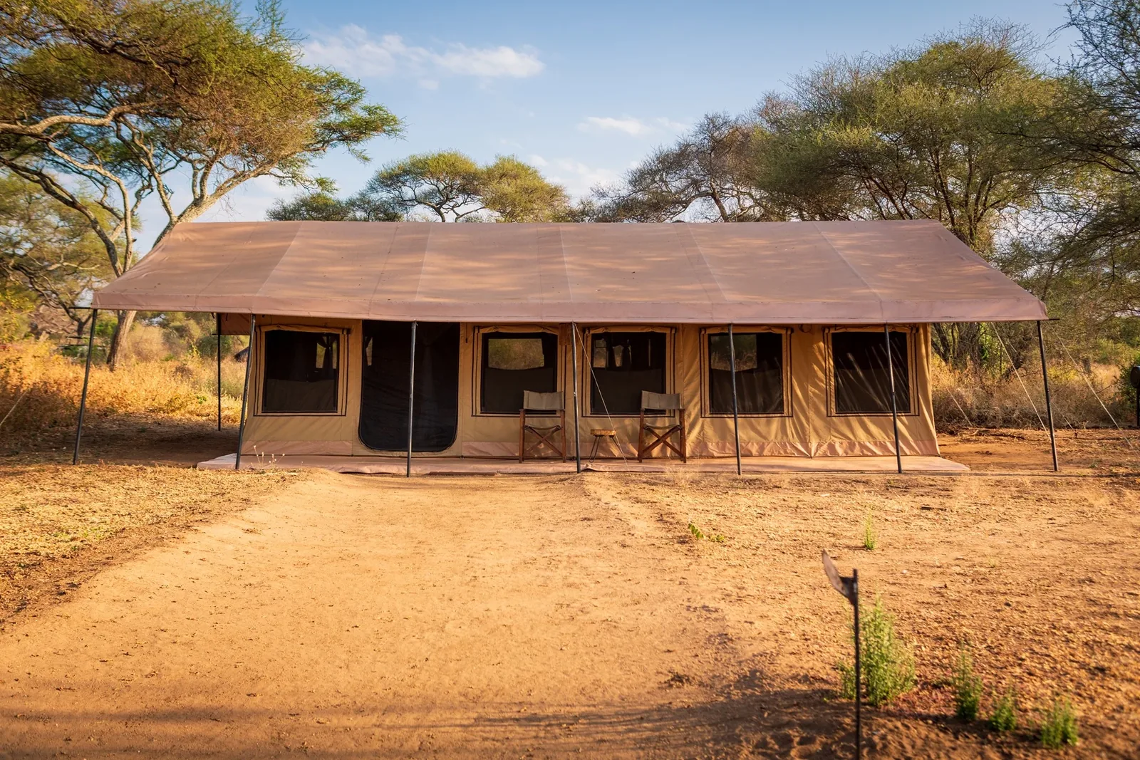 Baobab Tented Camp exterior in Tarangire National Park