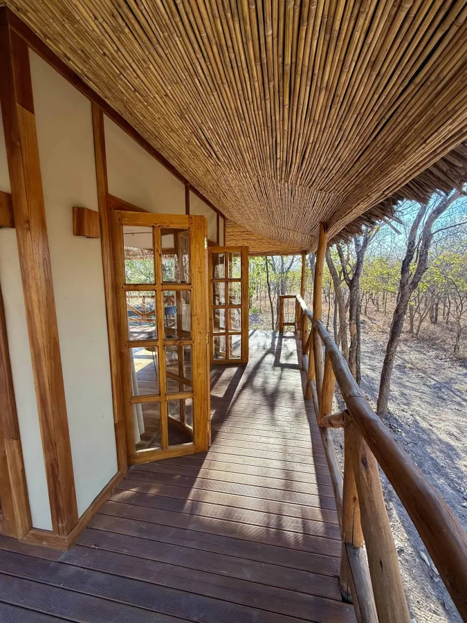 Exterior of Camp Lilac Mikumi in Mikumi, Tanzania
