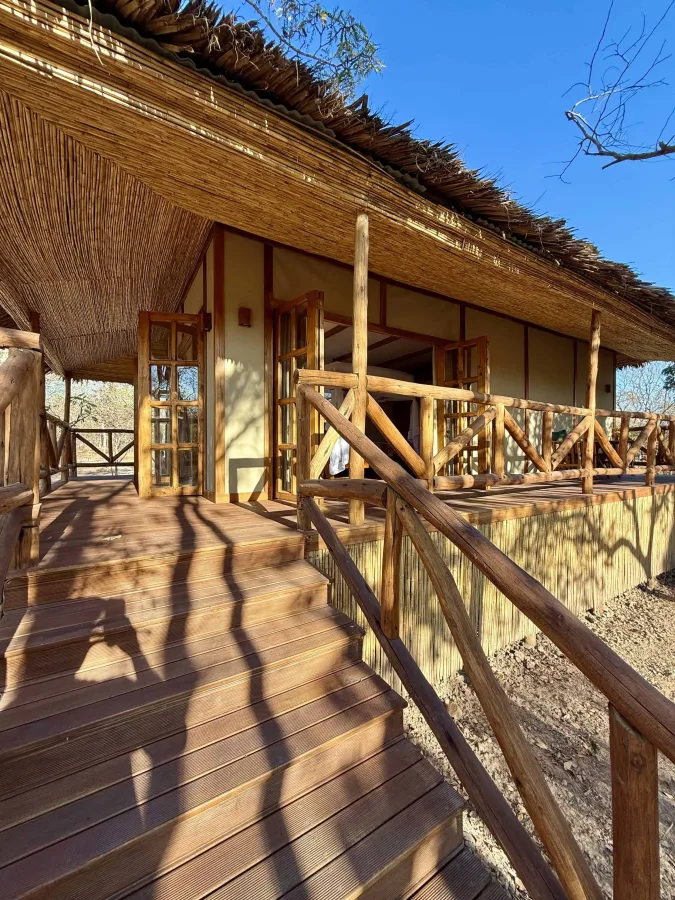 Exterior of Camp Lilac Mikumi in Mikumi, Tanzania