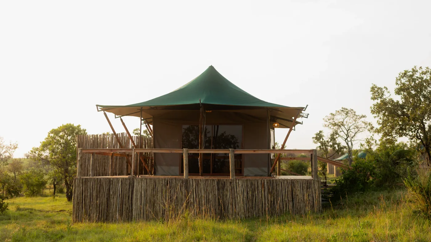 Exterior of Enkutoto Migration Camp in Seasonal: Kogatende / Northern Serengeti and Ndutu / Southern Serengeti