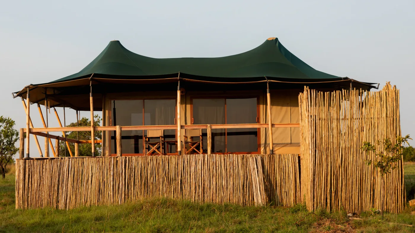 Exterior of Enkutoto Migration Camp in Seasonal: Kogatende / Northern Serengeti and Ndutu / Southern Serengeti