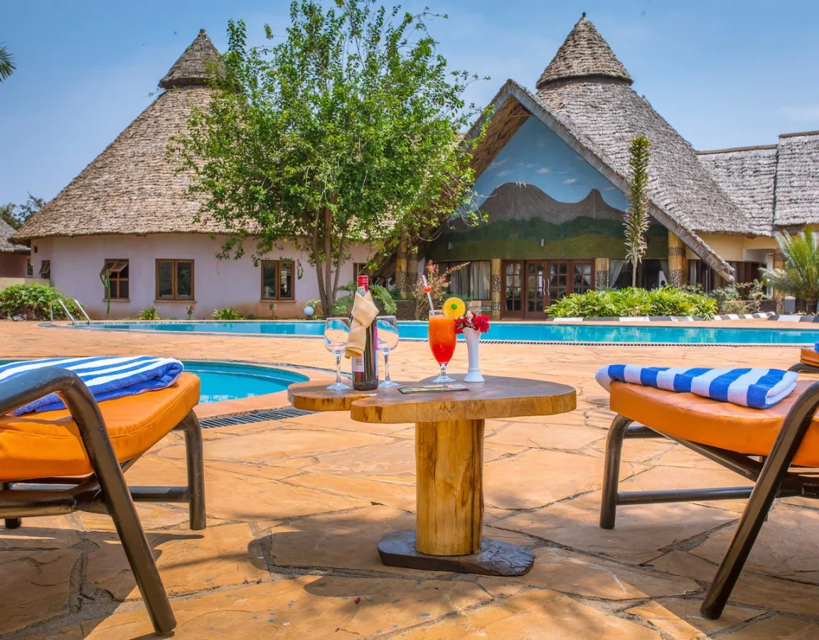 Exterior of Farm of Dreams Lodge in Karatu