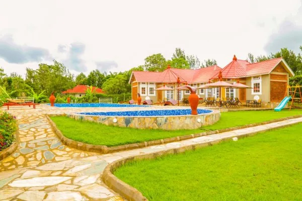 Masailand Safari Lodge exterior in Arusha