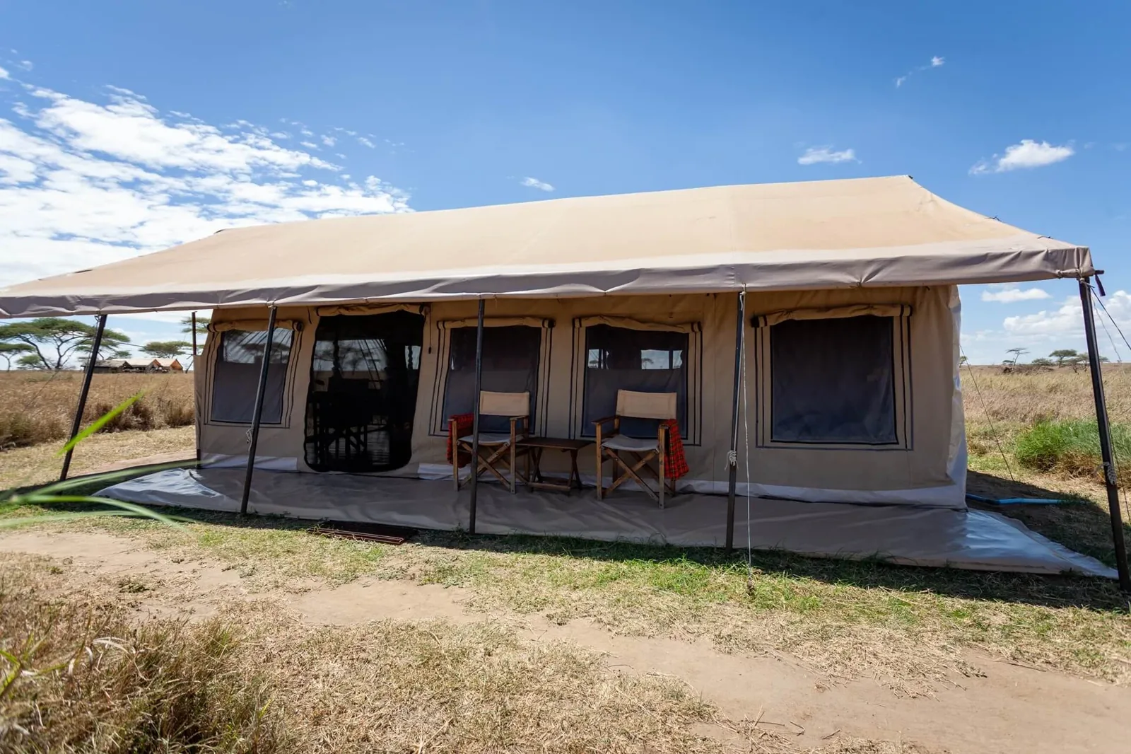 Mawe Tented Camp exterior in the Central Serengeti
