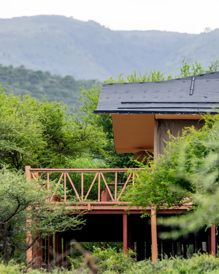 Exterior of Naserian Safari Camp in Ngorongoro Conservation Area