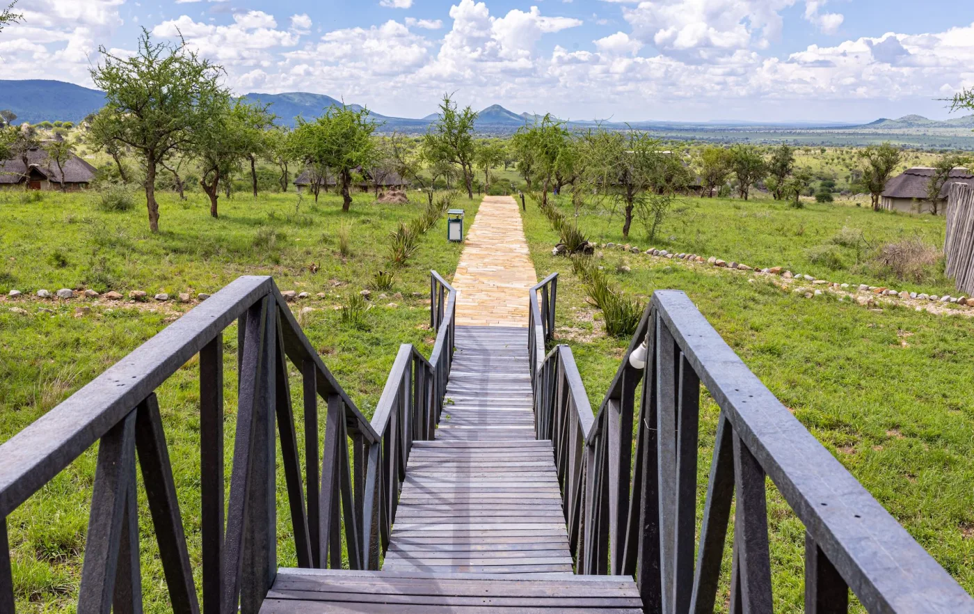 Exterior of Serengeti Safari Lodge in Serengeti National Park