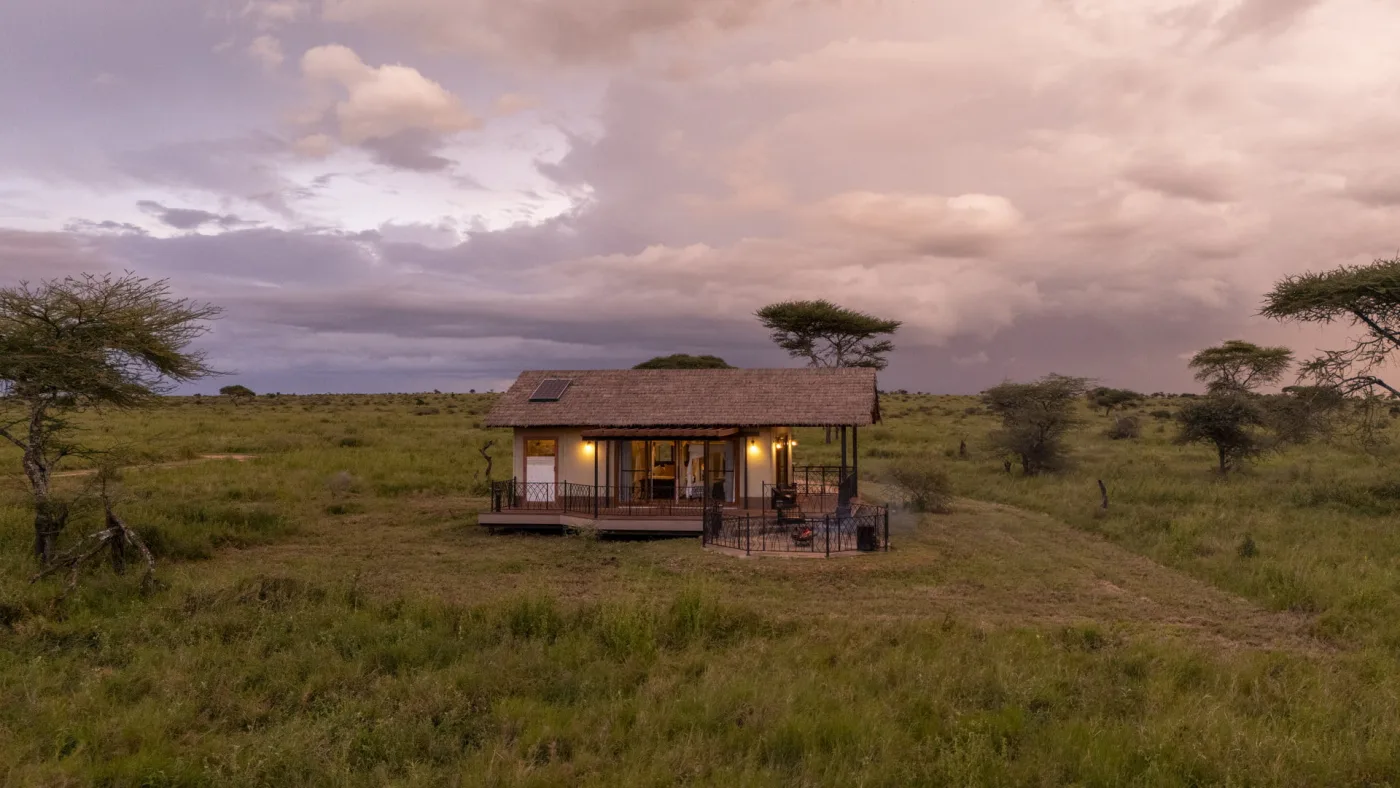Exterior of Serengeti Sametu Camp in Ngarenanyuki, Central Serengeti
