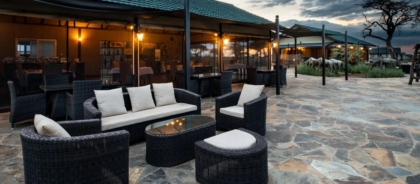 Exterior of Serengeti Sametu Camp in Ngarenanyuki, Central Serengeti