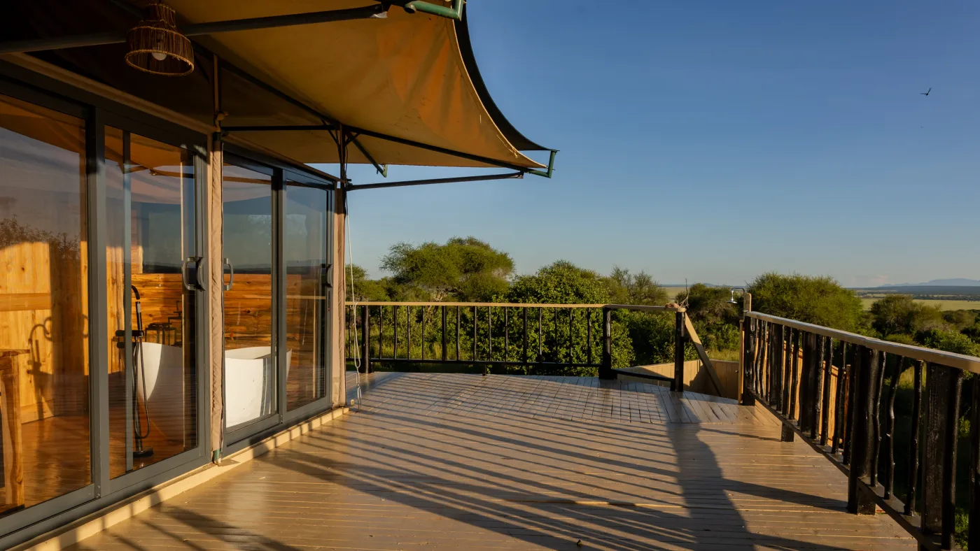Exterior of Serian Tarangire Camp in Tarangire National Park