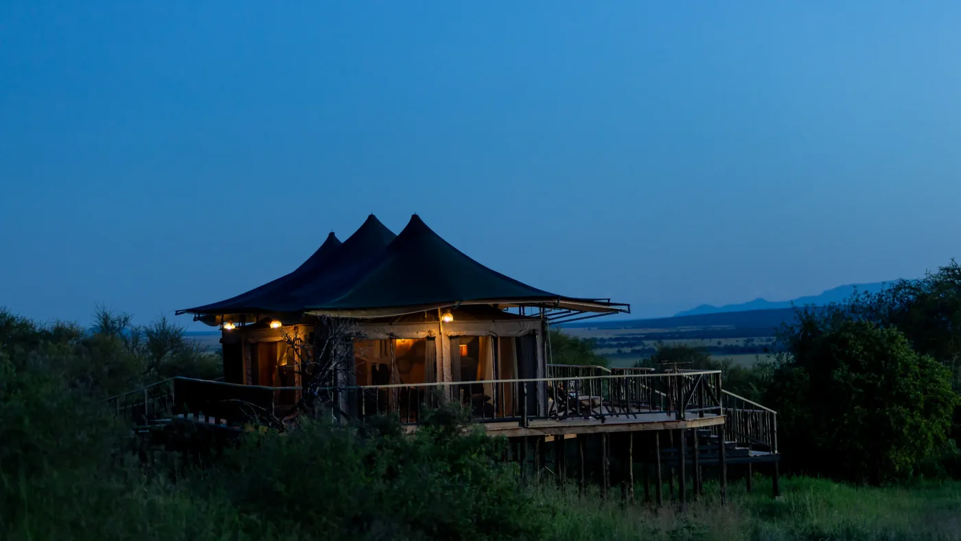 Exterior of Serian Tarangire Camp in Tarangire National Park