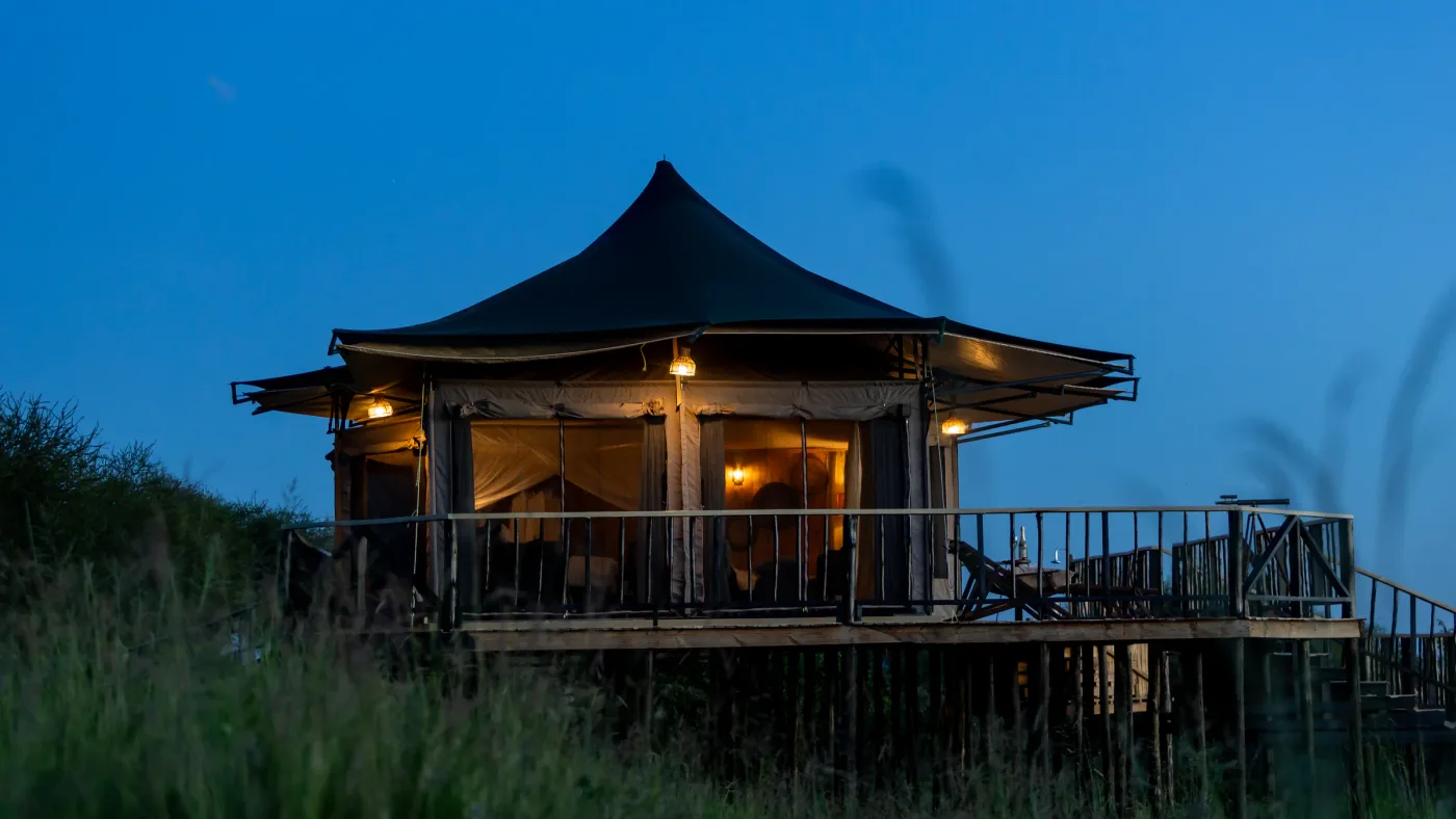 Exterior of Serian Tarangire Camp in Tarangire National Park