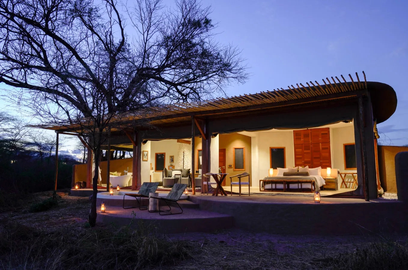 View of Asanja Ndembo in Ruaha National Park