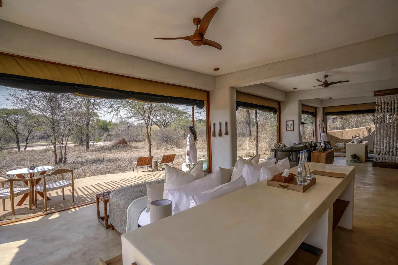View of Asanja Ndembo in Ruaha National Park