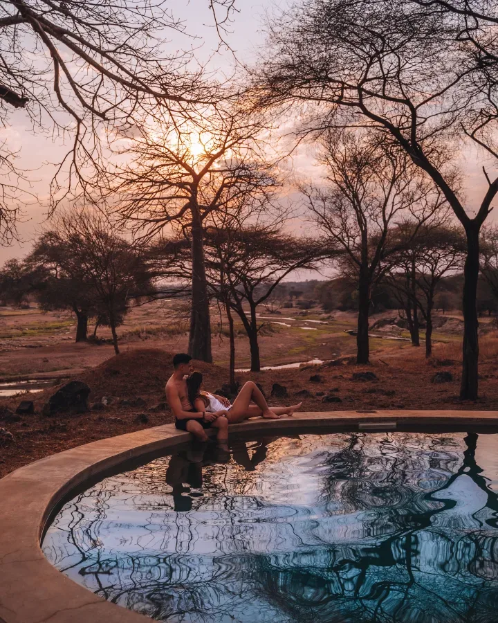 View of Asanja Ndembo in Ruaha National Park