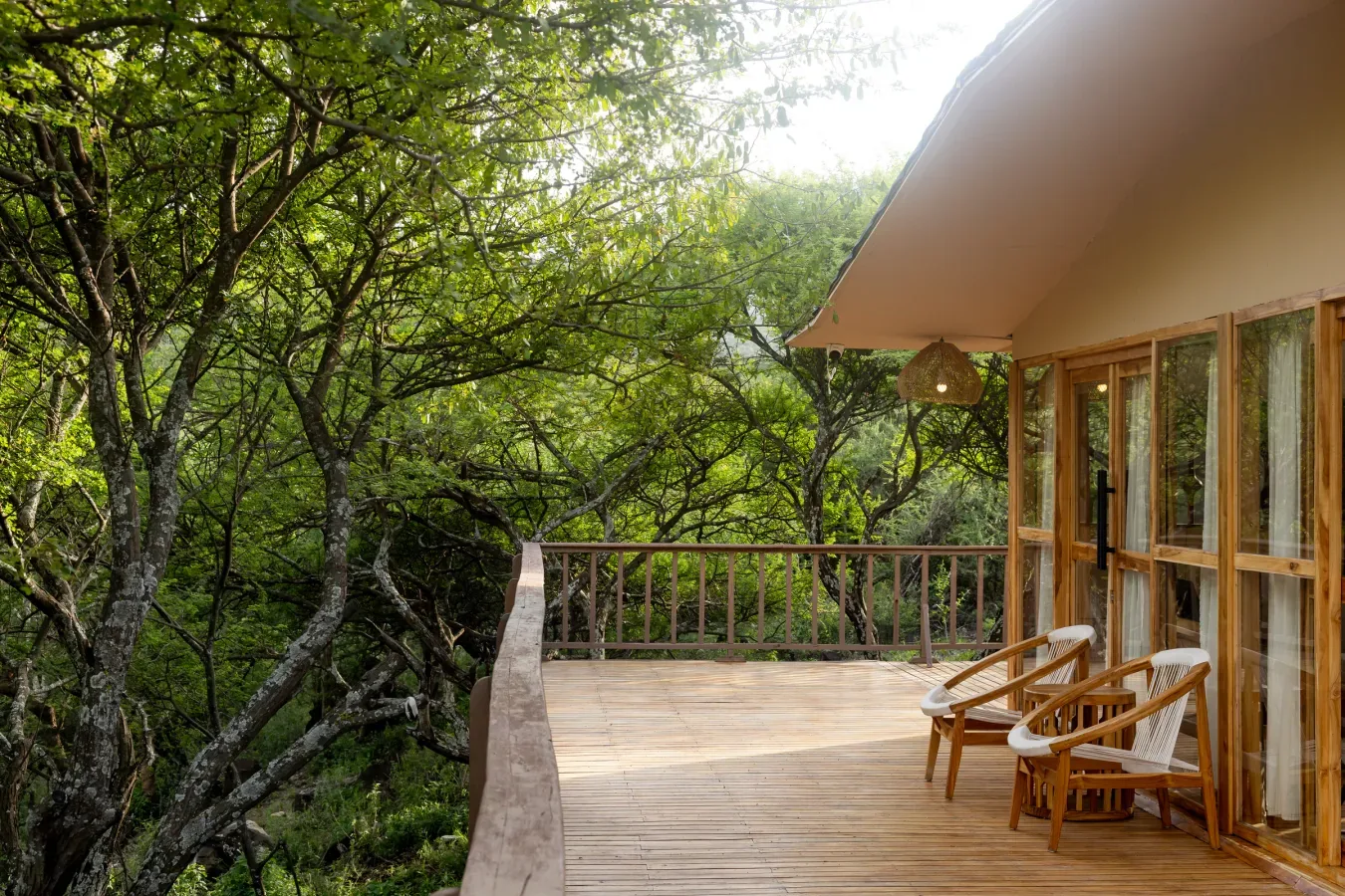 View of Naserian Safari Camp in Ngorongoro Conservation Area