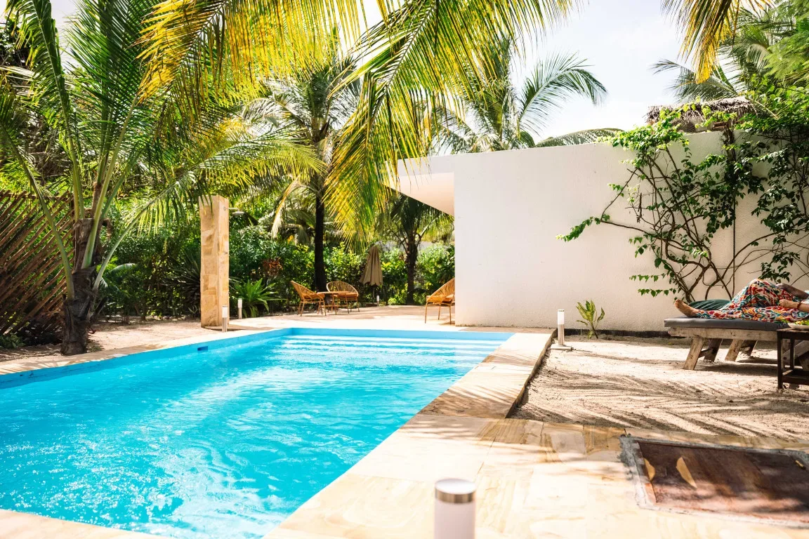 View of White Paradise Zanzibar in Pongwe, Zanzibar