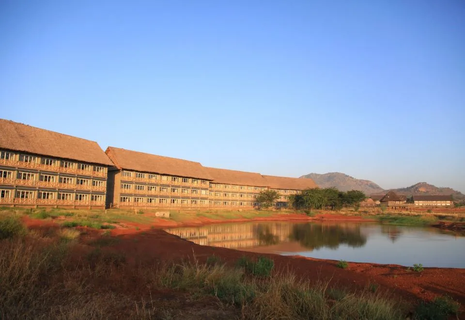 Voi Wildlife Lodge exterior