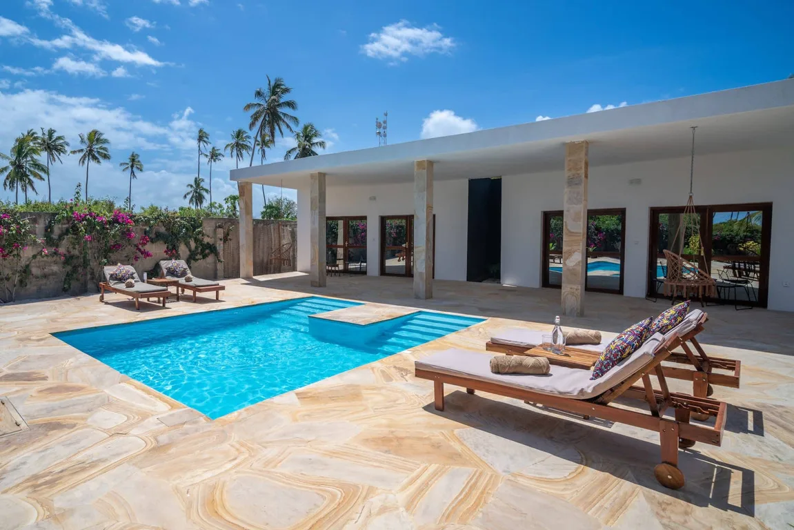 Exterior of White Paradise Zanzibar in Pongwe, Zanzibar