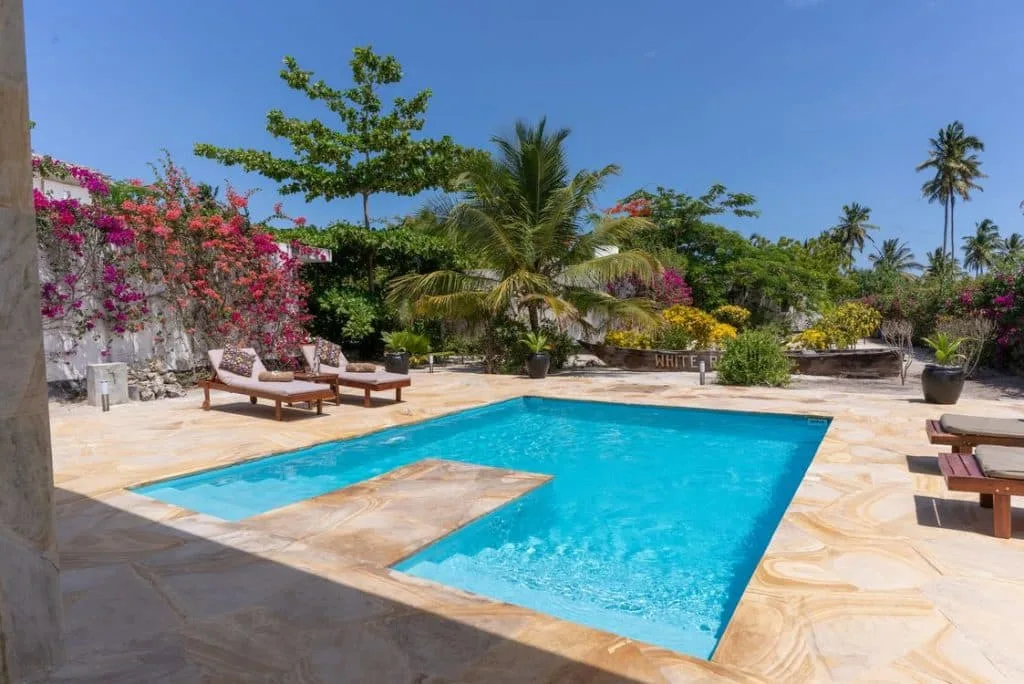 Exterior of White Paradise Zanzibar in Pongwe, Zanzibar