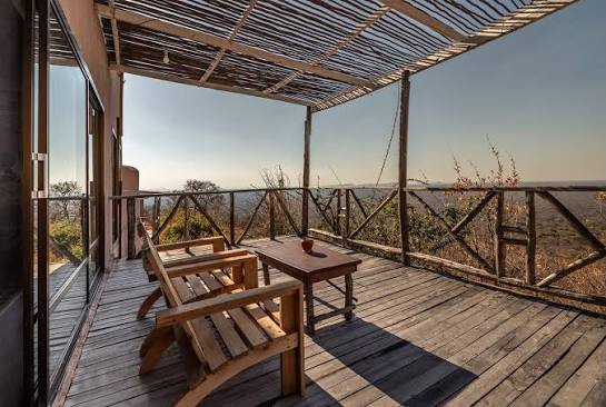 Ruaha Hilltop Lodge exterior near Ruaha National Park