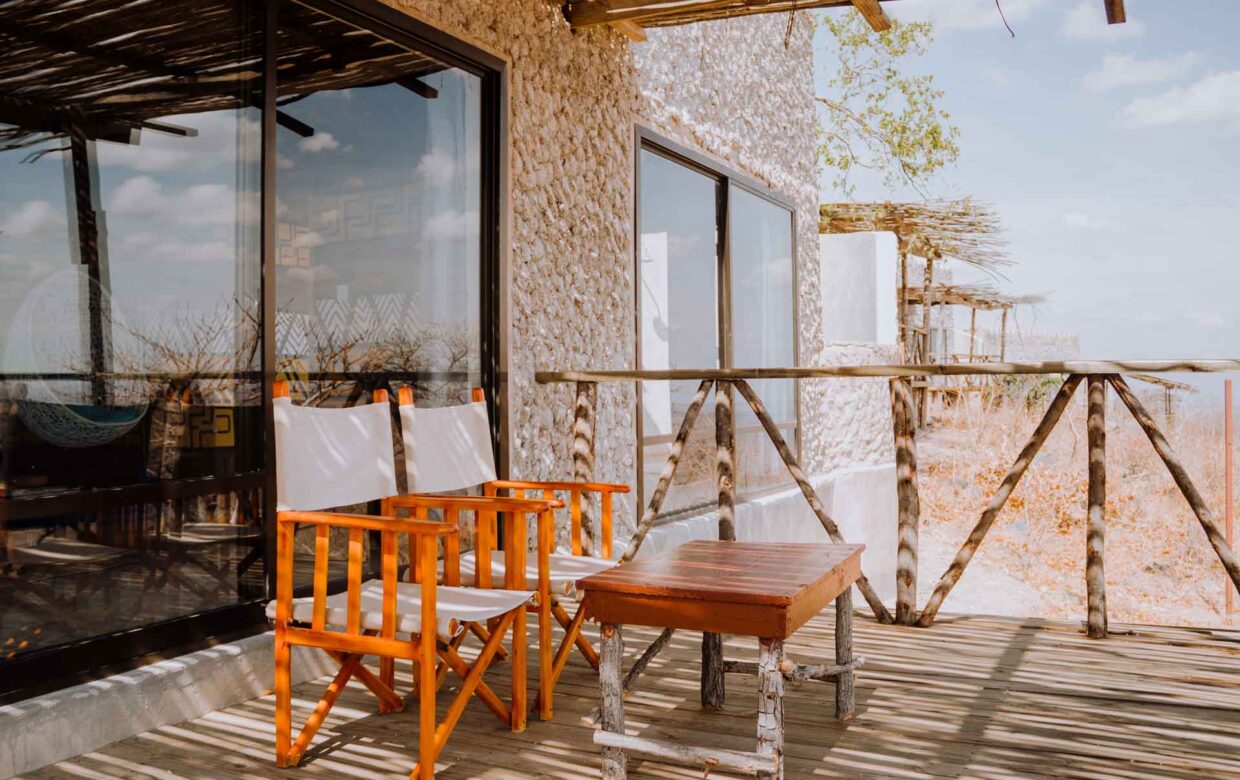 Ruaha Hilltop Lodge exterior near Ruaha National Park